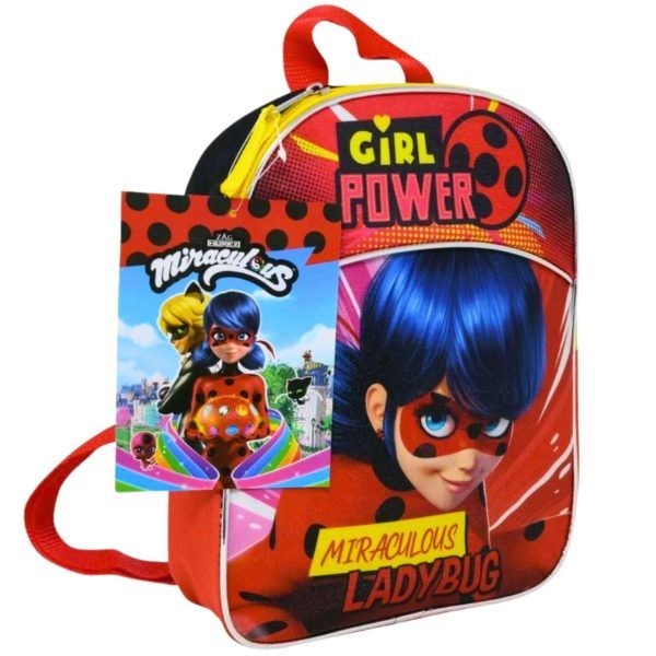 12 Bulk Miraculous Ladybug 11" Mini Backpack