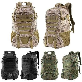 6 Bulk Tactical Backpack 19"x13"x7"